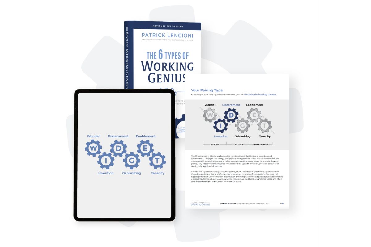 Six Types of Working Genius